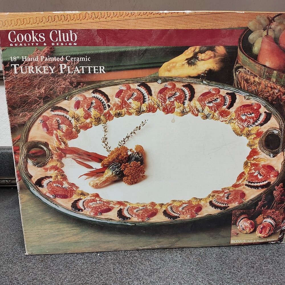 Turkey Platter by Cooks #KS016